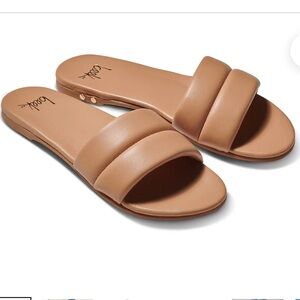 Beek Sugarbird Leather Slide Sandal